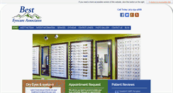 Desktop Screenshot of besteyeassociates.com